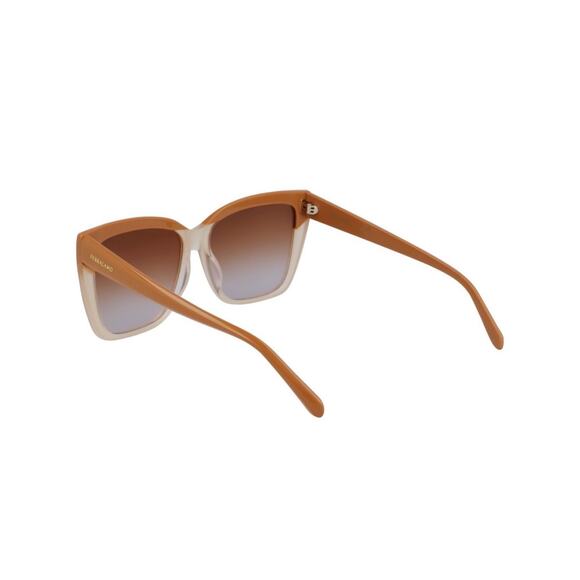 New Salvatore Ferragamo SF1102S 261 Women\'s Two-Tone Brown Sunglasses Authentic main image 9